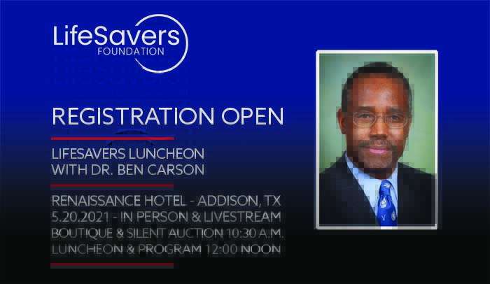 LSF Luncheon graphic with Dr. Ben Carson