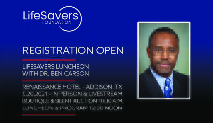 LSF Luncheon graphic with Dr. Ben Carson
